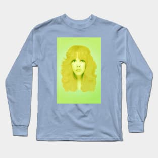 Stevie Nicks Green Long Sleeve T-Shirt